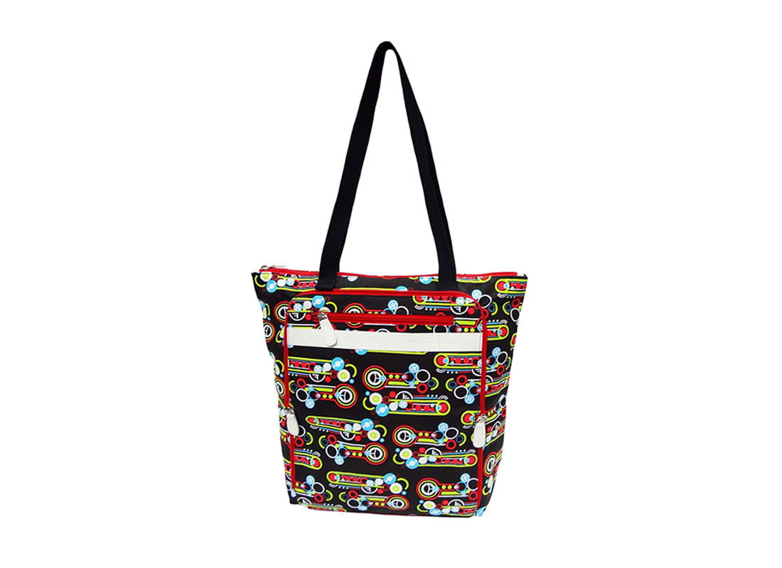 Foldable Canvas bag with all over printing