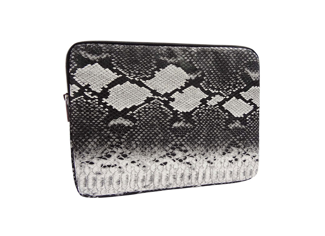 iPad Pouch with snake skin pattern