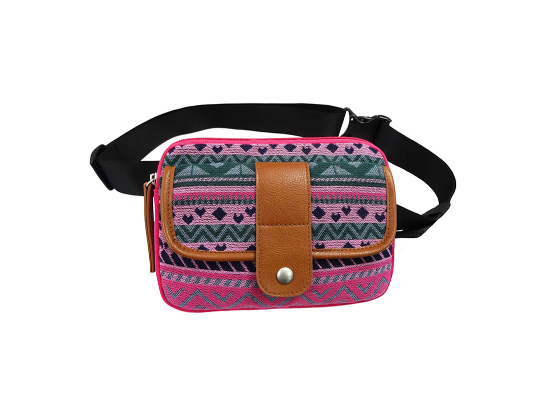 Cotton Waist Bag for Women