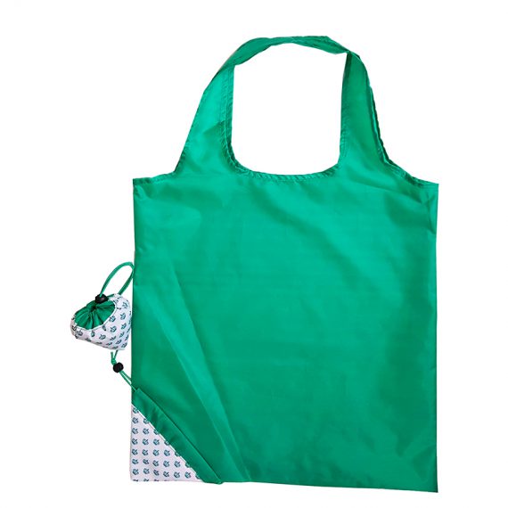 Folding Shopping bag in Green