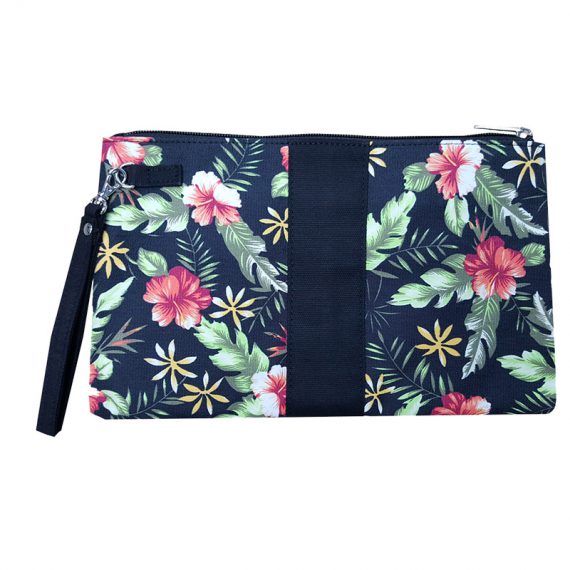 Flower Print Clutch