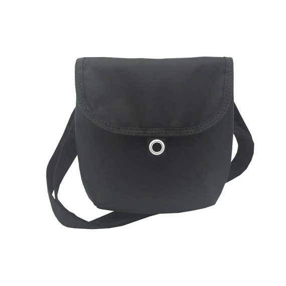 Mini cross body bag in Black front