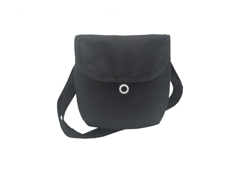 Mini cross body bag in Black front