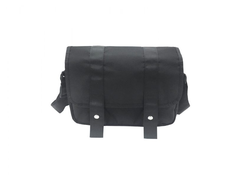 MIni Messenger Bag in Black Front