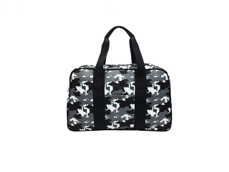 Camo duffel Bag weekender bag front