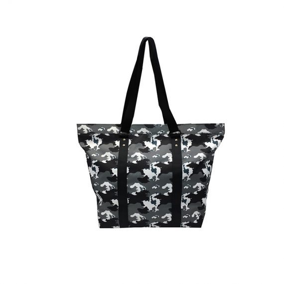 Large Camo Tote Bag Front