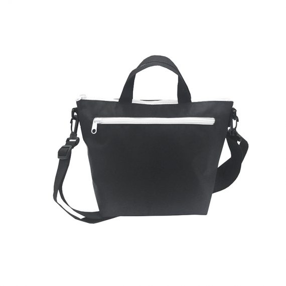 Simple Black Mini Tote Front