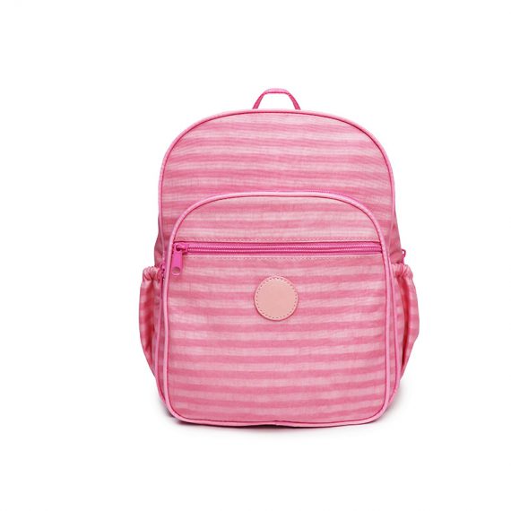 Pastel Pink Backpack - 20001 - pink front