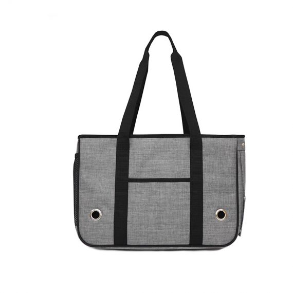 Small Pet Carrier Bag - 21006 - Grey Front