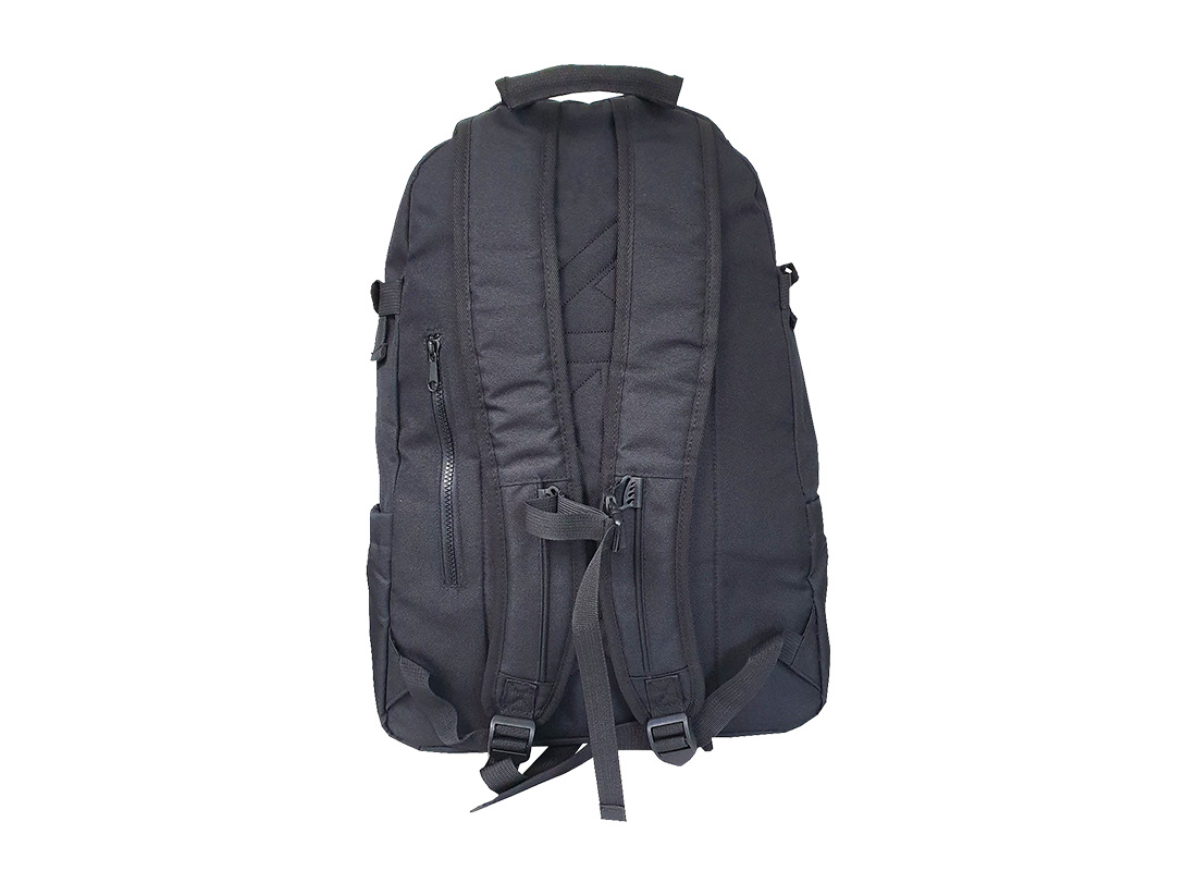 sport laptop backpack - 22016 - Black Back