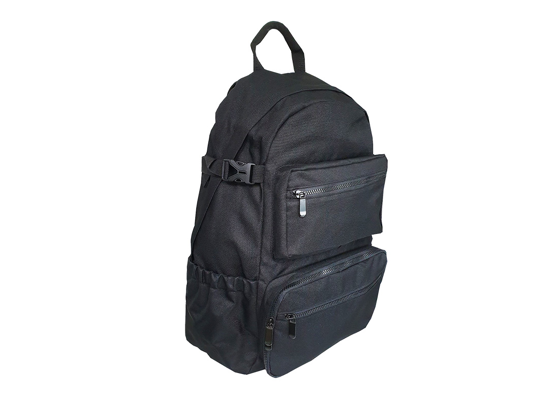 sport laptop backpack - 22016 - Black L Side