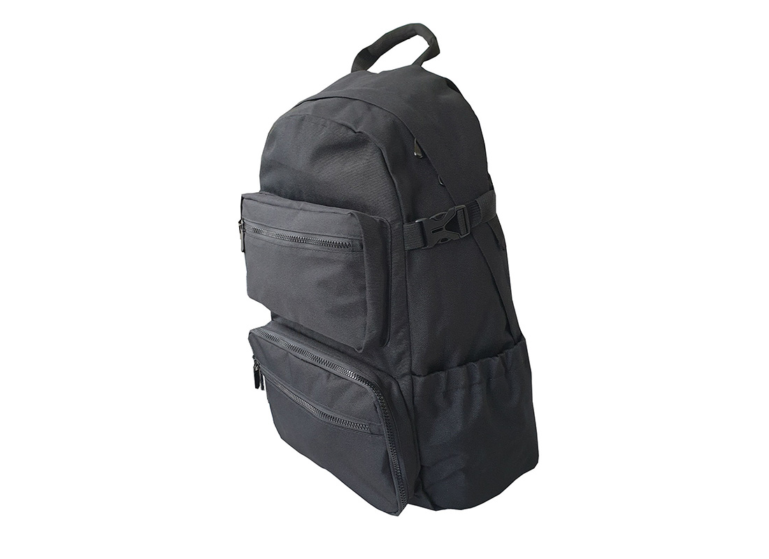sport laptop backpack - 22016 - Black R Side