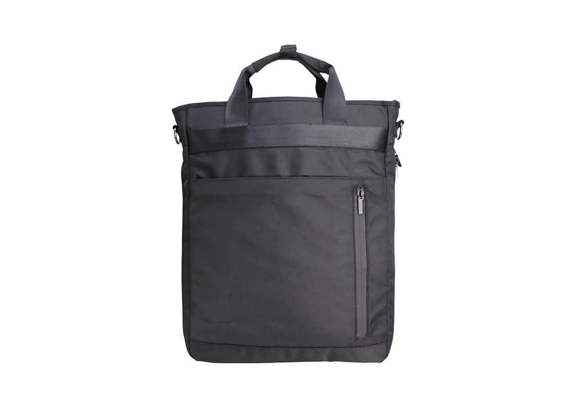 3 ways bag - 23003 - black front 1