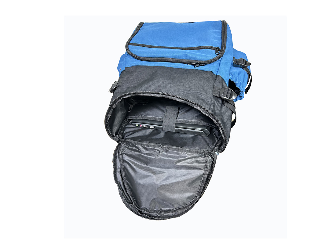 ball backpack - 23004 - blue black laptop
