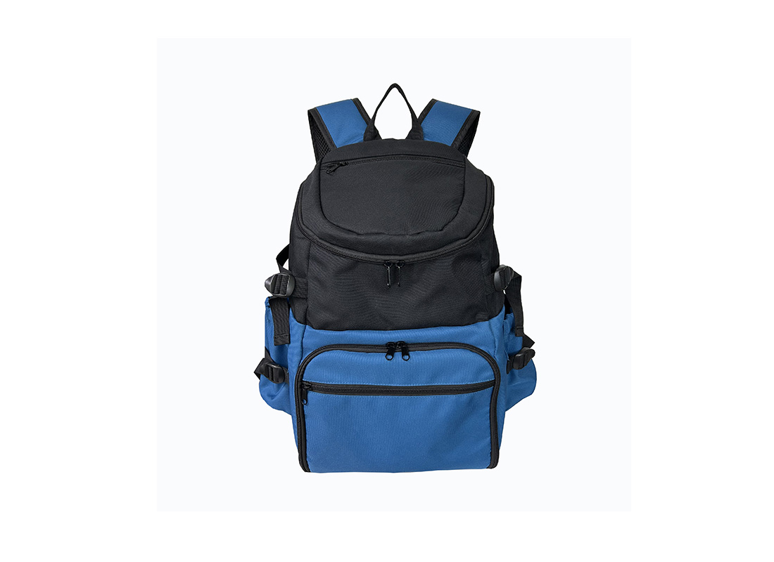 ball backpack - 23004 - blue black front